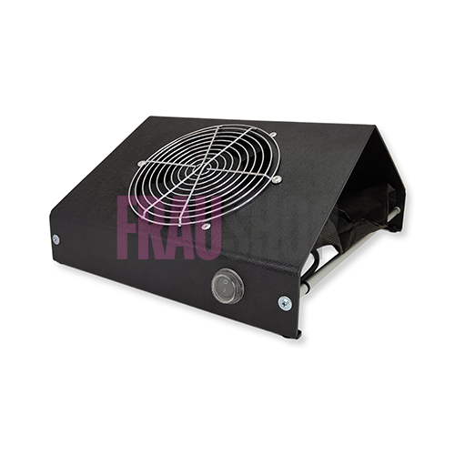 Витяжка для манікюру настільна, з мішком Nailtronic NT150 65Вт (Чорна)